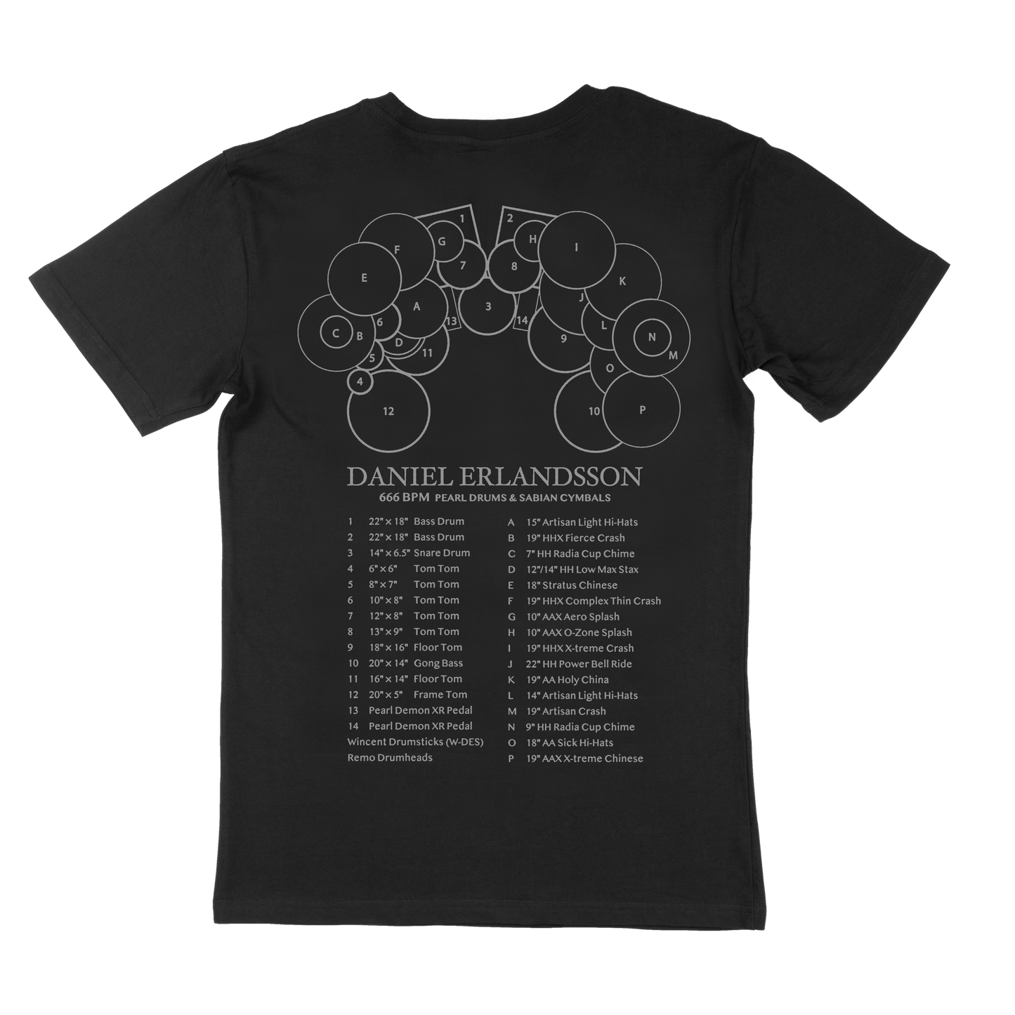 666 BPM DRUMSPEC T-SHIRT